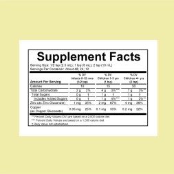 Витамины ChildLife Zinc Plus (Liquid) 118 мл (манго-клубника)