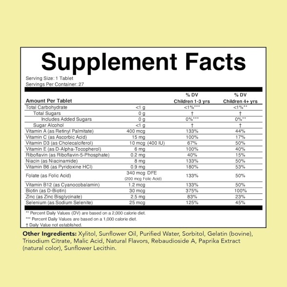 Витамины ChildLife Multi Vitamin SoftChew Gummies
