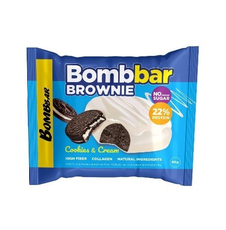 Печенье BOMBBAR БРАУНИ печенье крем 50г