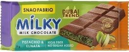 Молочный шоколад с фисташковой пастой и хрустящим тестом SNAQ FABRIQ 55 г