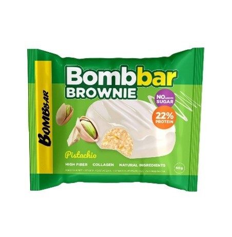Печенье BOMBBAR БРАУНИ фисташка 50 г