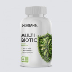 Витамины ENDORPHIN Multibiotic 60 капсул