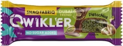 Батончик SNAQ FABRIQ Qwikler глазированный 35 г С фисташкой и хрустящим тестом