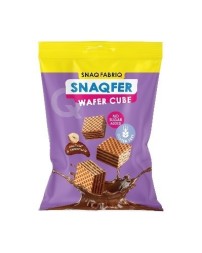 Вафли SNAQ FABRIQ с шоколадно-фундучной начинкой пакет 100 гр. БЕЗ глютена