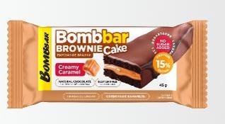 BOMBBAR Пирожное протеиновое глазированное с начинкой "Сливочная карамель" 45г