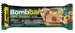 BOMBBAR Батончик глазированный со вкусом "Ореховый раф" с хрустящим тестом 45 г